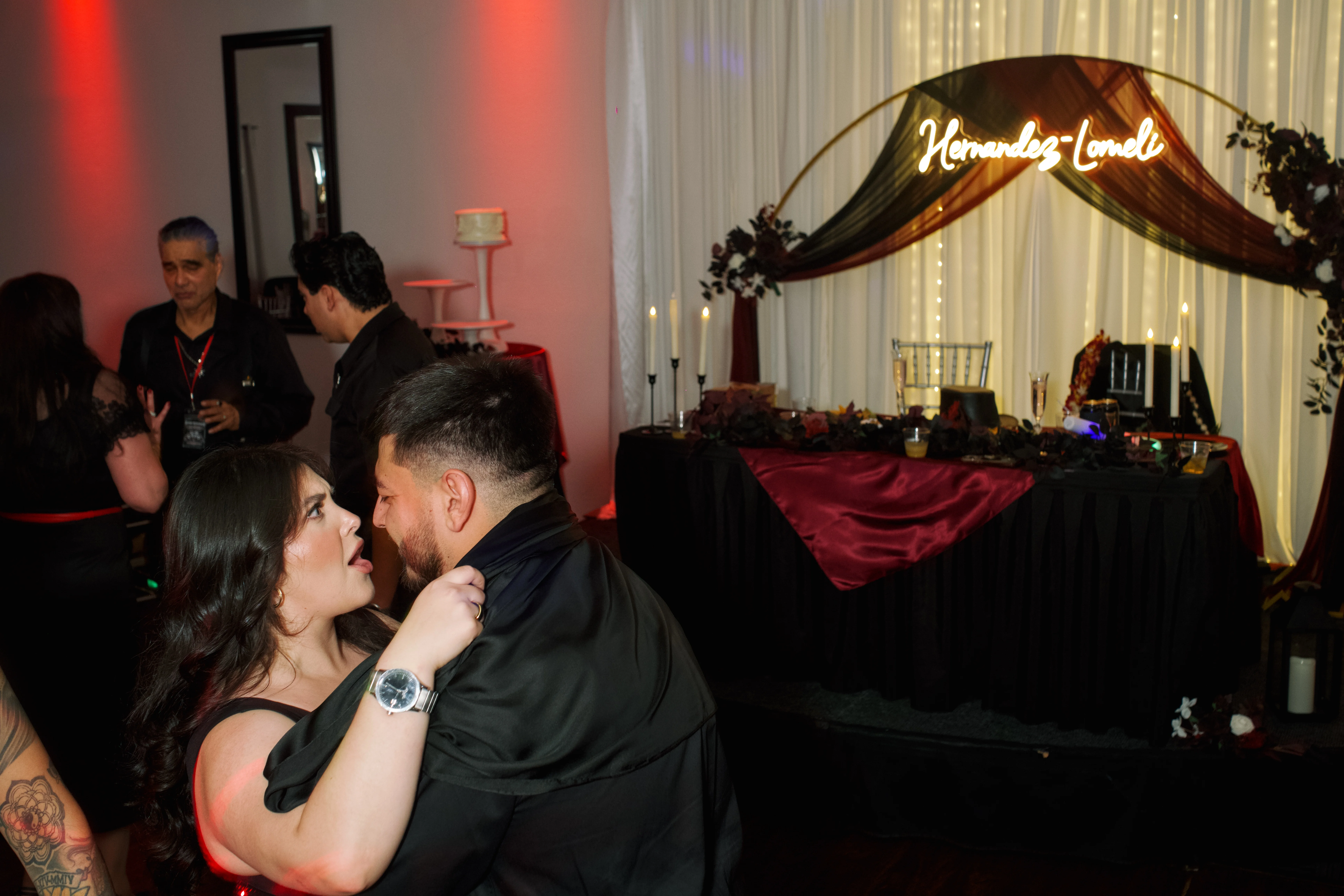 Wedding scene